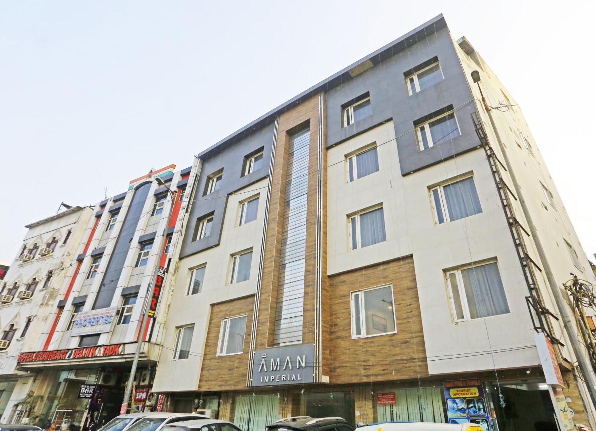 Hotel Aman Imperial Just A Minute Away From New Delhi Railway Station And Connaught Place Bagian luar foto